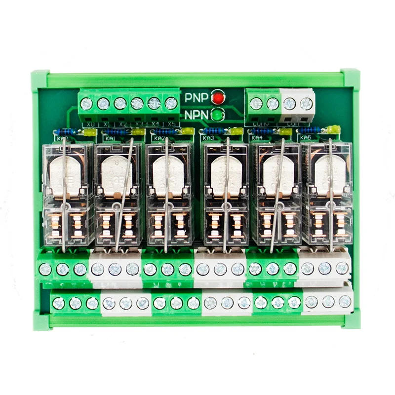 6-канальный релейный модуль OMRON DPDT G2R-2 DIN Rail Mount | Обустройство дома