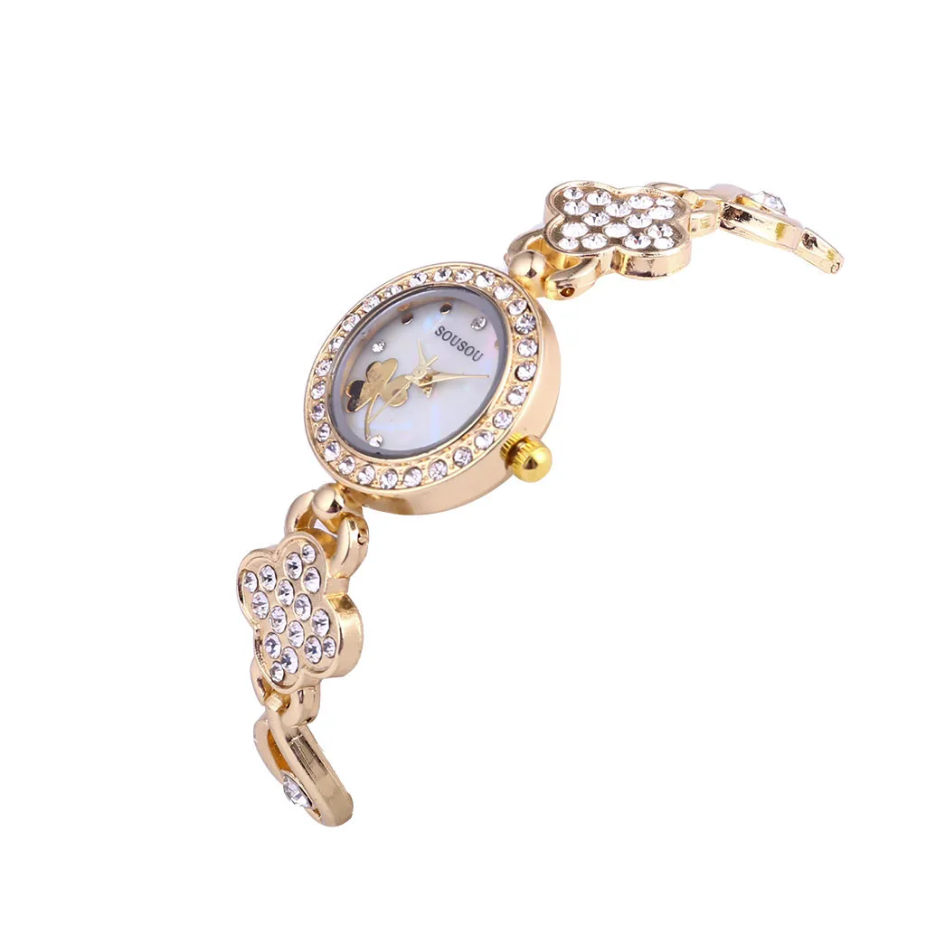 Высококачественные модные часы в стиле ретро женские кварцевые с кварцевым