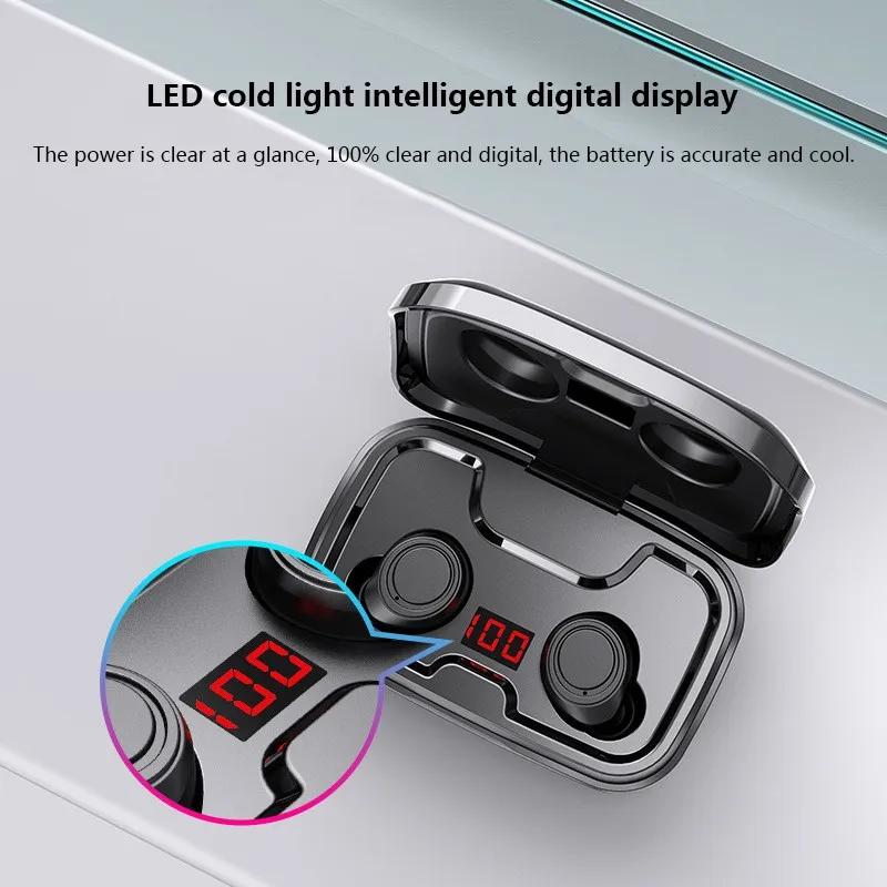 TWS X10 Bluetooth наушники V5.0 Touch Спортивные Беспроводные 3D стерео мини двойной микрофон