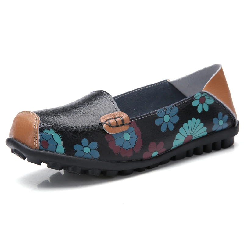 black loafers shoe Ультра-женские лоферы; кроссовки без застежки; мужская обувь на плоской подошве; износостойкие женские мокасины; повседневные лоферы; цвет черный, белый; Размеры 35-42 - Цвет: black loafers shoe
