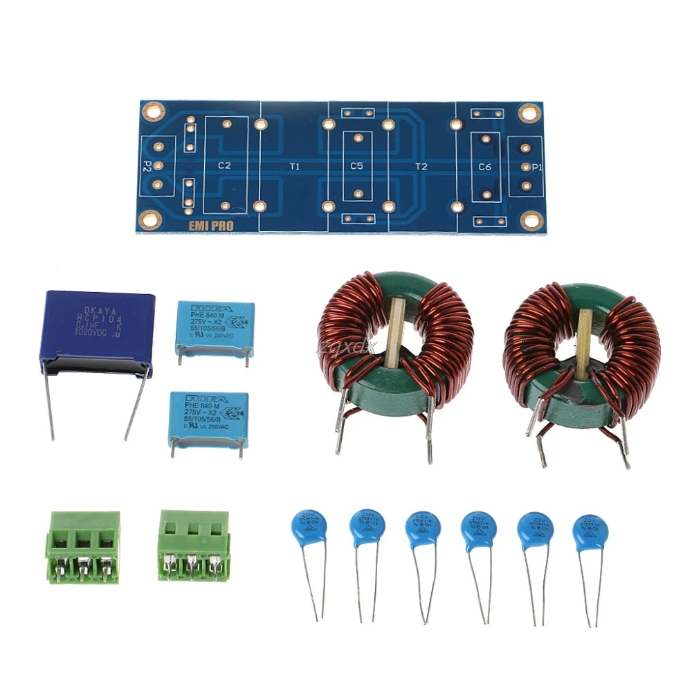 3900 Вт EMI 18A высокочастотная плата фильтра питания DIY комплекты для усилителя динамика Прямая поставка