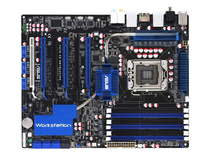 Для ASUS P6T6 WS Revolution оригинальная материнская плата X58 DDR3 LGA 1366 Desktop motherborad Бесплатная