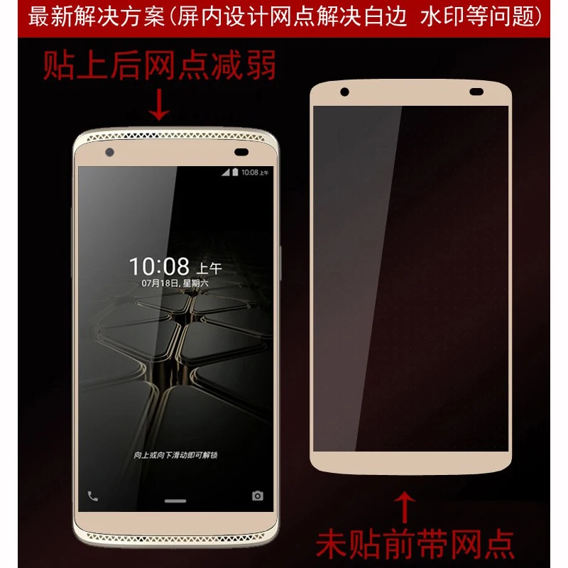 2 шт. полное покрытие 9 H ультра Full screen protector Закаленное стекло для ZTE Axon Mini B2015 B 2015