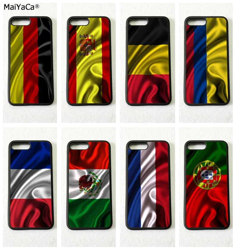 Мягкие чехлы с флагом Испании Мексики России Нидерландов для телефона iphone 11 pro max