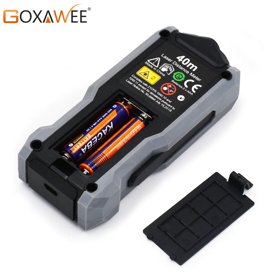 GOXAWEE лазерный дальномер 40 м Auto Level измеритель расстояния электронная анализа