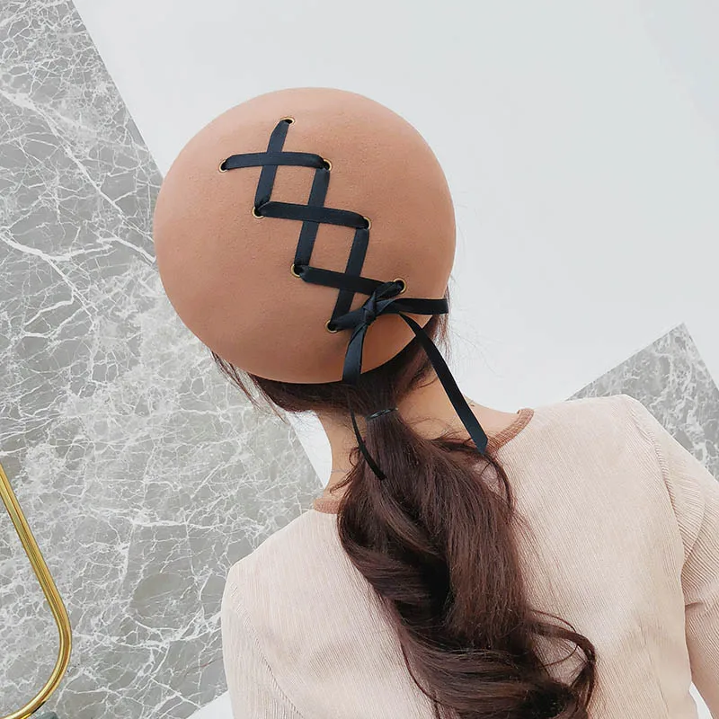 Fibonacci головные уборы для женщин новые элегантные женские носить веревка береты