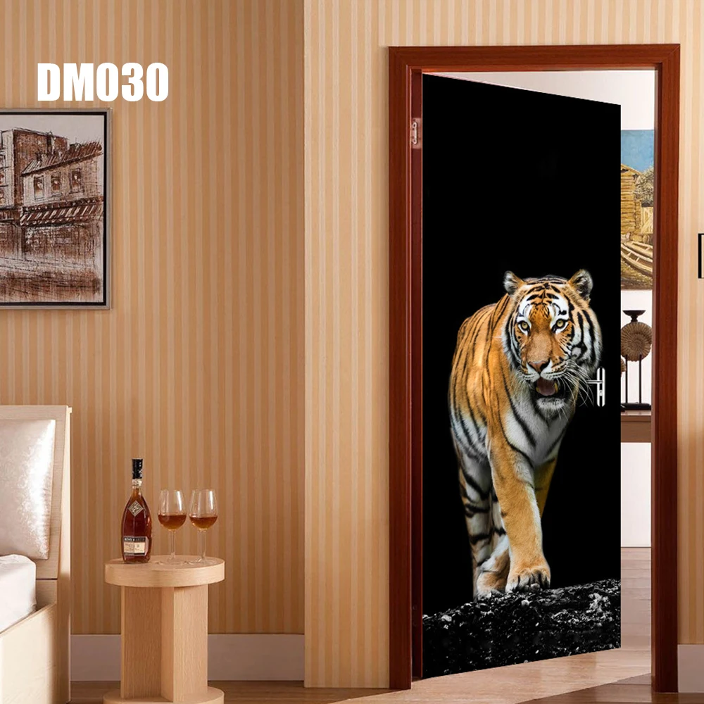 DM030 3d наклейки на дверь adesivi per porte adesivi porte для украшения дома 77 см* 200 см обои на дверь номер mt090 - Цвет: DM030