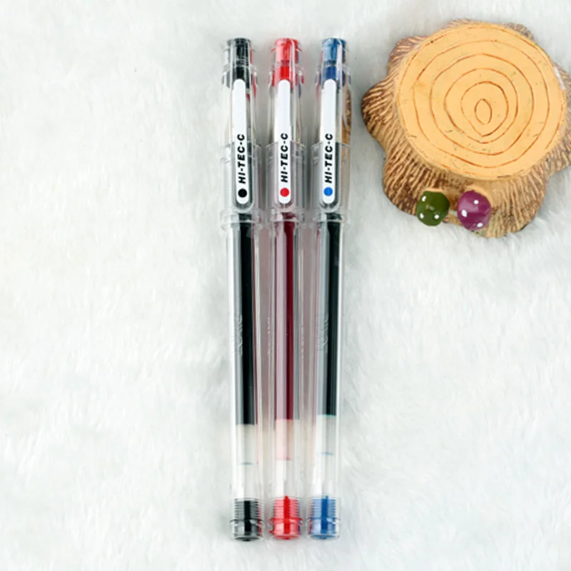 Япония PILOT HI-TEC-C гелевая ручка BLLH20C3/4/5 0.3 мм 0.4 мм 0.5 мм прозрачная ручка финансовые подпись офисная техника 1 шт