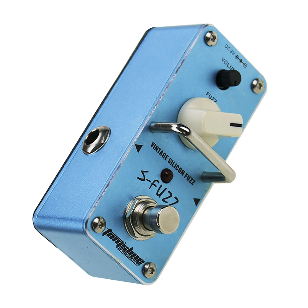 Арома педаль эффектов для электрогитары S Fuzz винтажная силиконовая мини эффект с настоящим Bypass|electric guitar