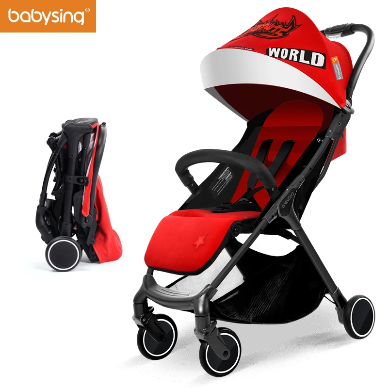 Babysing S GO III легкий одной рукой в сложенном виде Портативный Путешествия коляска