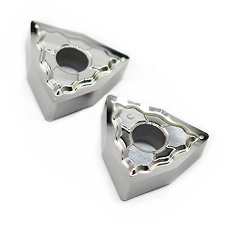 WNMG080408 HA H01 WNMG 080408 Алюминиевая режущая вставка для фрезы AL +TIN сплавного дерева.