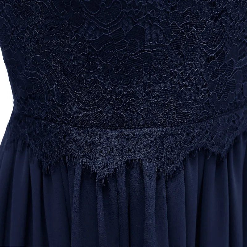 Женское шифоновое кружевное платье на бретельках элегантное винтажное вечернее