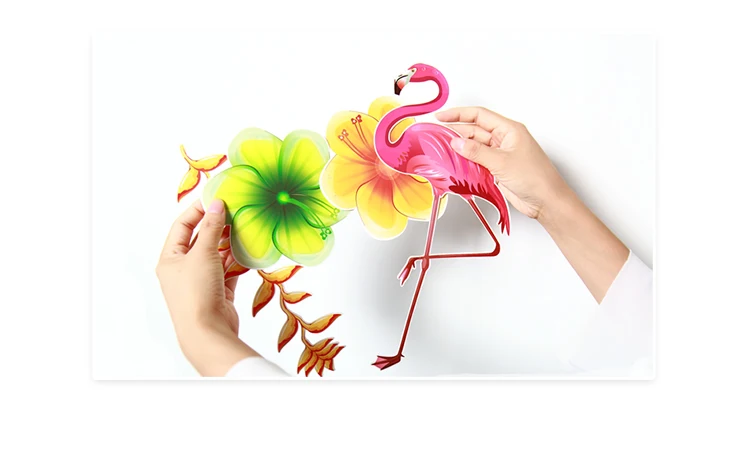 Гавайские Фламинго Лето Luau джунгли вечерние DIY Тропические Зеленые листья гирлянда баннер Festa Дети День рождения украшения для вечеринки сделанные своими руками