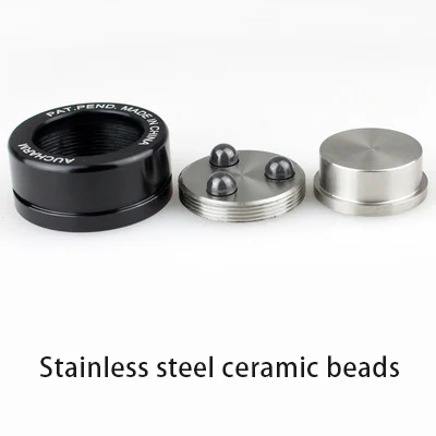 Ceramic beads 4 шт. HIFI аудио динамик усилитель керамические бусины стальной шарик прокрутки анти-амортизатор ноги лапки для ногтей вибрационная база - Цвет: Ceramic beads