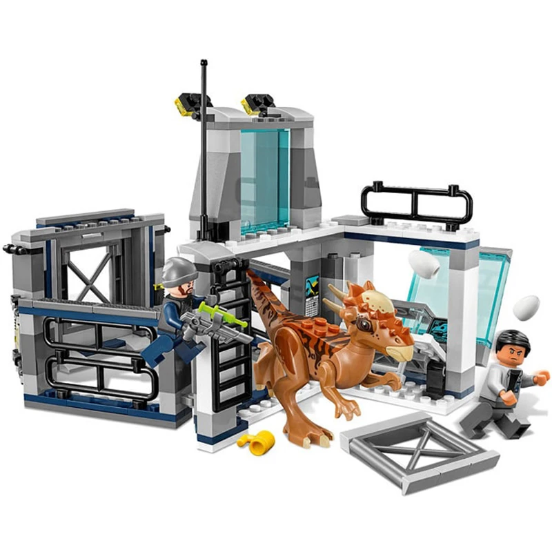 Совместимые с lego 75927 мир Юрского периода Стигимолох Breakout смотровая площадка