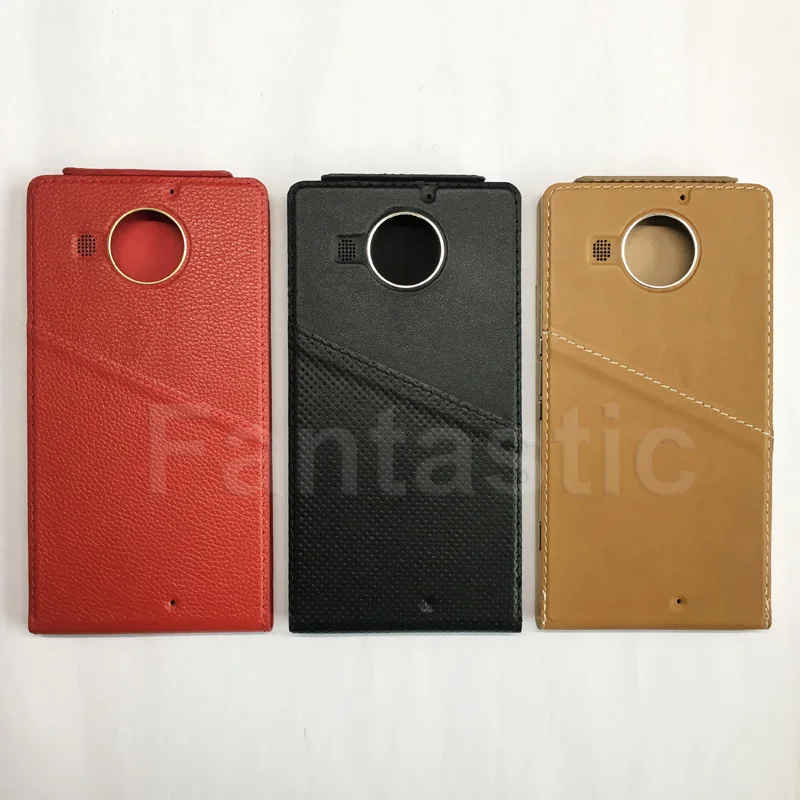 Роскошный чехол-книжка для microsoft lumia 950XL, кожаный чехол-кошелек для Nokia lumia 950XL, задняя крышка с NFC и QI