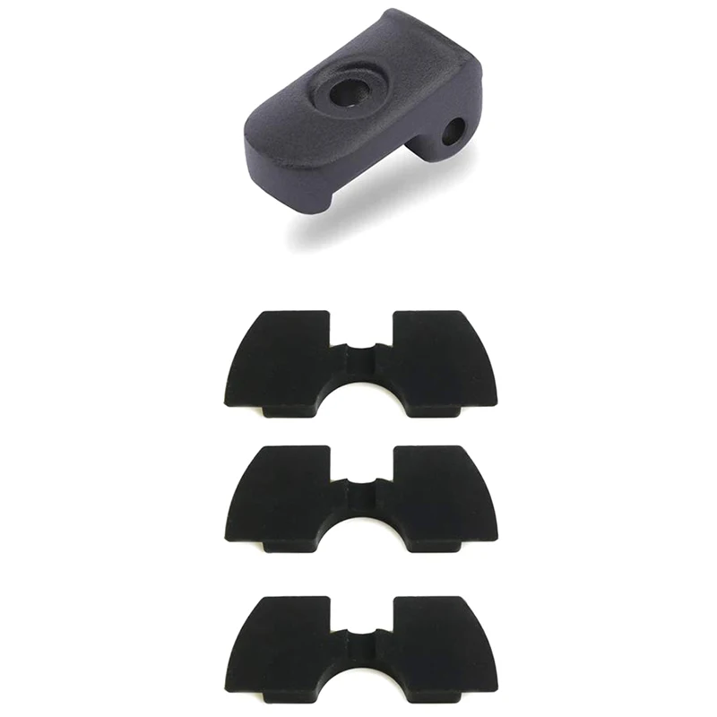 Folding Buckle And Rubber Vibration Dampers Set For Xiaomi Mijia M365 / Pro Electric Scooter Accessories Replacement Part | Спорт и