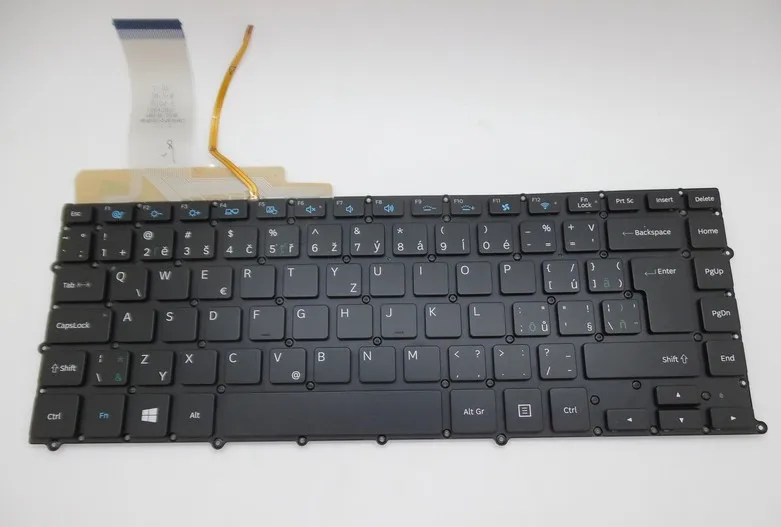 Клавиатура для SAMSUNG NP900X4B NP900X4C NP900X4D Великобритания/Испанский/ирландский/Шведский/Норвежский/Датский/Финский/нордический/Чешский/словцкий