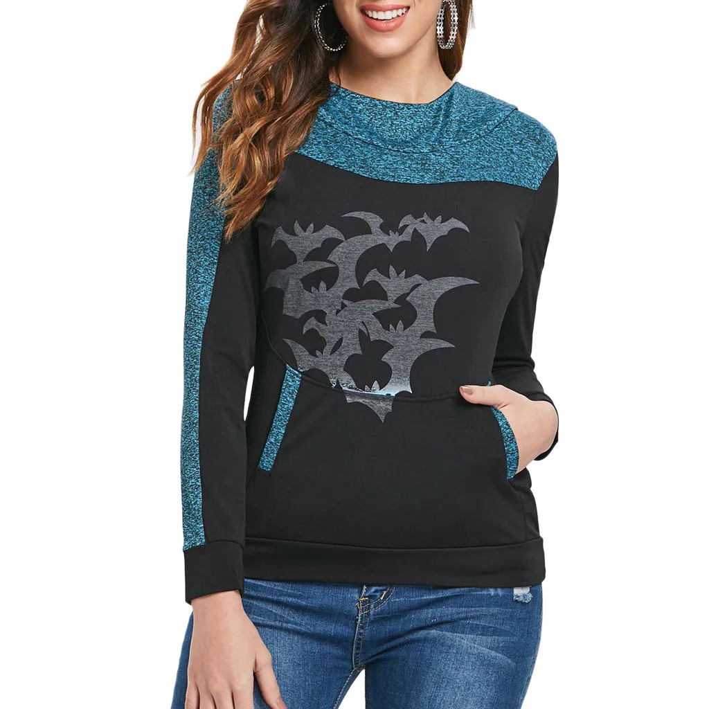 Весенне-осенний свитер с капюшоном для женщин Повседневный пуловер длинными