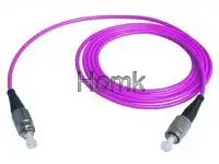 FC-FC Purple Jumper Cable LSZH OM4 Fiber Optic Patch Cord | Equipment