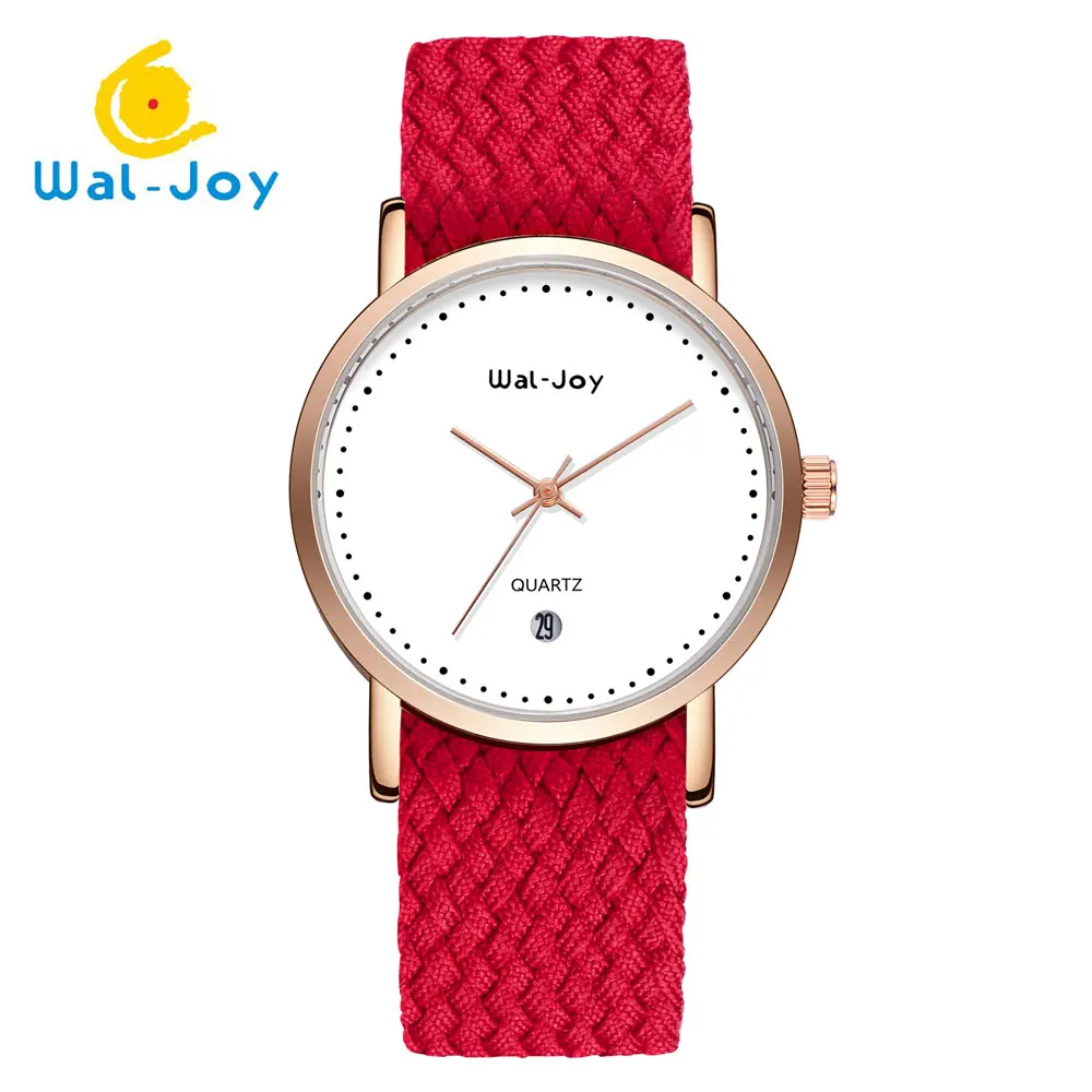 Wal-Joy новый модный подарок для женщин кварцевые часы водонепроницаемые и полные с