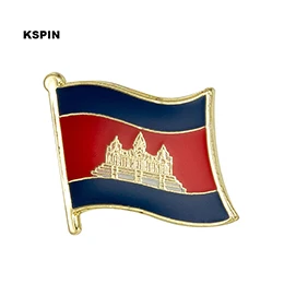 KS0086 Natinal флаг нагрудные булавки значок с флагом страны флаг значок брошь - Окраска металла: KS0086