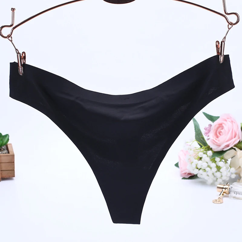 Мягкие женские бесшовные трусики GUMPRUN нижнее белье с низкой посадкой и