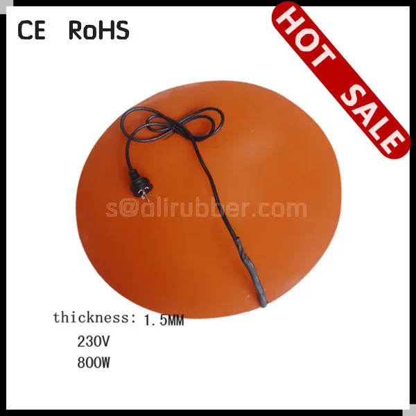 Силиконовый коврик/подогреватель для кровати 3D принтера Круглый 300 мм 24 в 250 Вт |