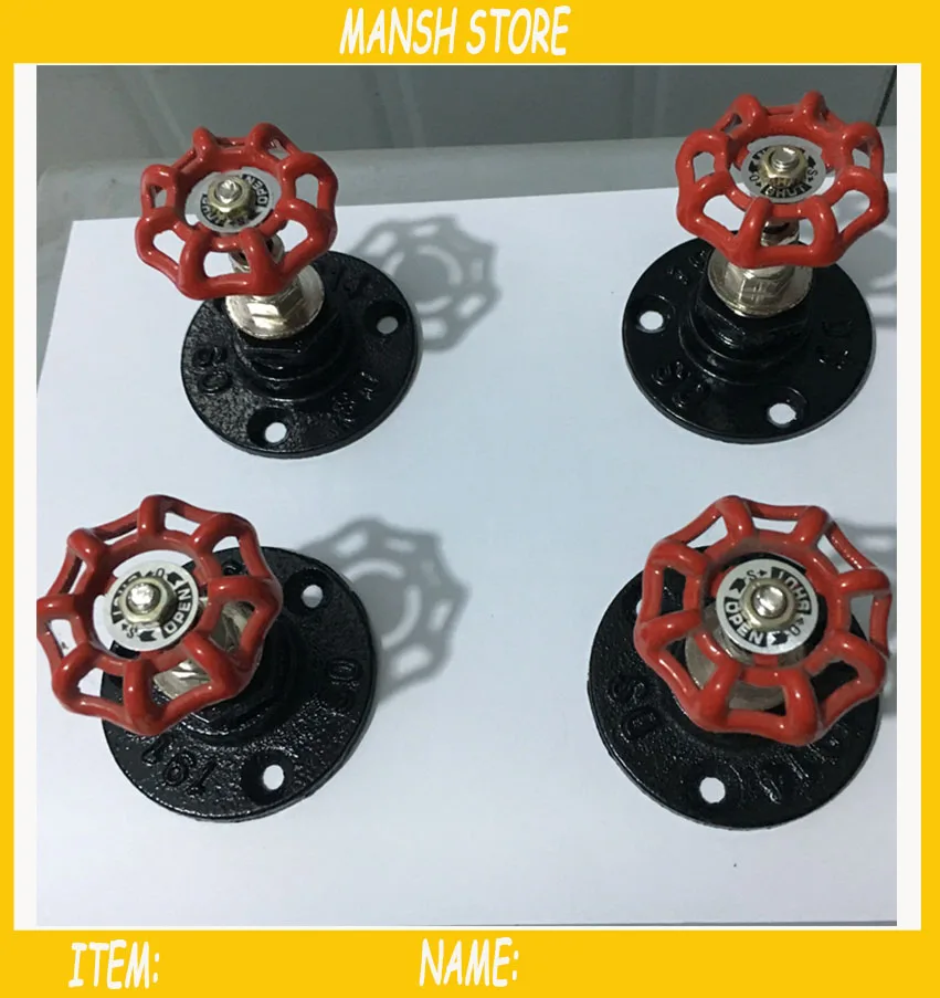 1 шт. ретро чугунный трубный крючок дверной в промышленном стиле вешалка для