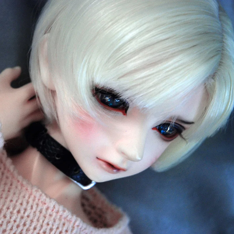 Allaosify для мальчиков и девочек bjd волосы 1 шт. короткий BJD парик 1/3 1/4 1/6 bjd кукла парик