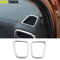 for kia sportage ql 2017 2020 chrome front dashboard air vent trim cover bezel frame garnish molding surround car styling