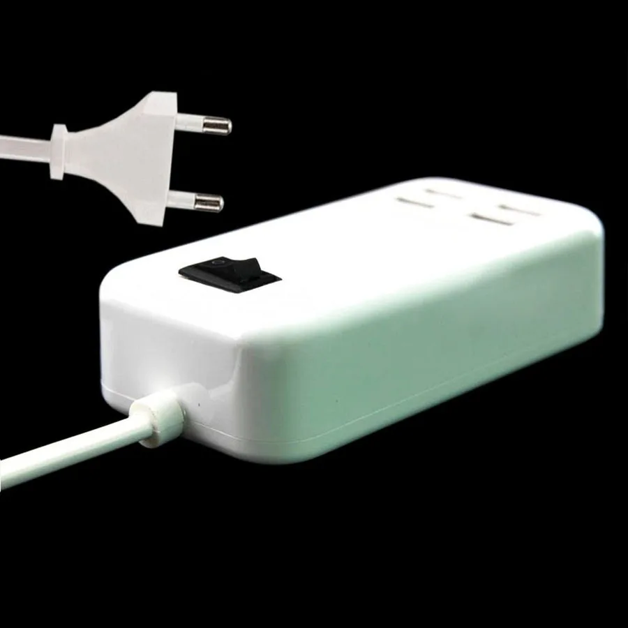 ЕС США Plug 4 несколько портов настенное USB зарядное устройство 5 В 4A настольное быстрое зарядное устройство адаптер для зарядки мобильного телефона зарядное устройство для iPhone iPad