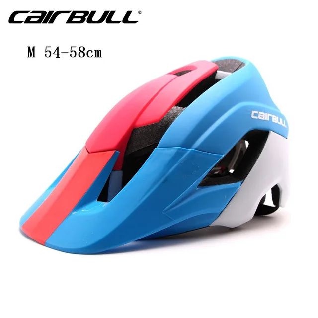 BLUE M CAIRBULL Классический 9 видов цветов Casco Ciclismo для мужчин и женщин MTB шлем для велосипедистов велосипед Горный шлем высокого качества PC+ EPS велосипедный шлем - Цвет: BLUE M