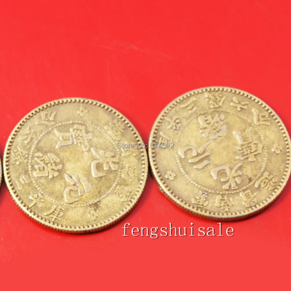 

Китайские старые монеты Fengshui Guangxu, 2 шт., 32 мм (1,26 дюйма), Y1084