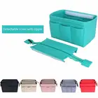 Органайзер для косметики, фетровая сумка-вкладыш для сумочки, дорожный Внутренний кошелек, портативный органайзер для макияжа, подходит для Never Full MM GM PM Rapid