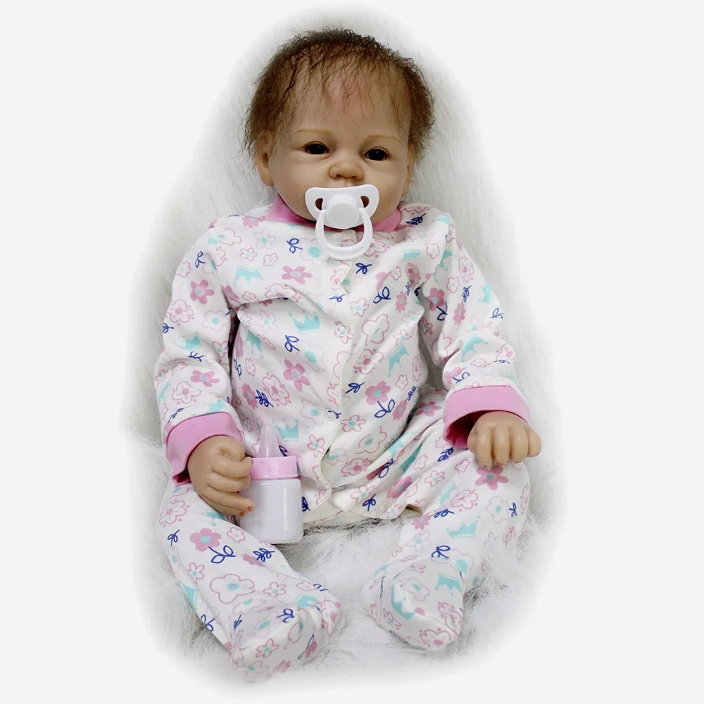 OtardDolls Boneca Reborn 22 дюймов мягкая силиконовая виниловая кукла 55 см мягкая силиконовая кукла Reborn Baby Doll Новорожденные реалистичные куклы Bebe Reborn