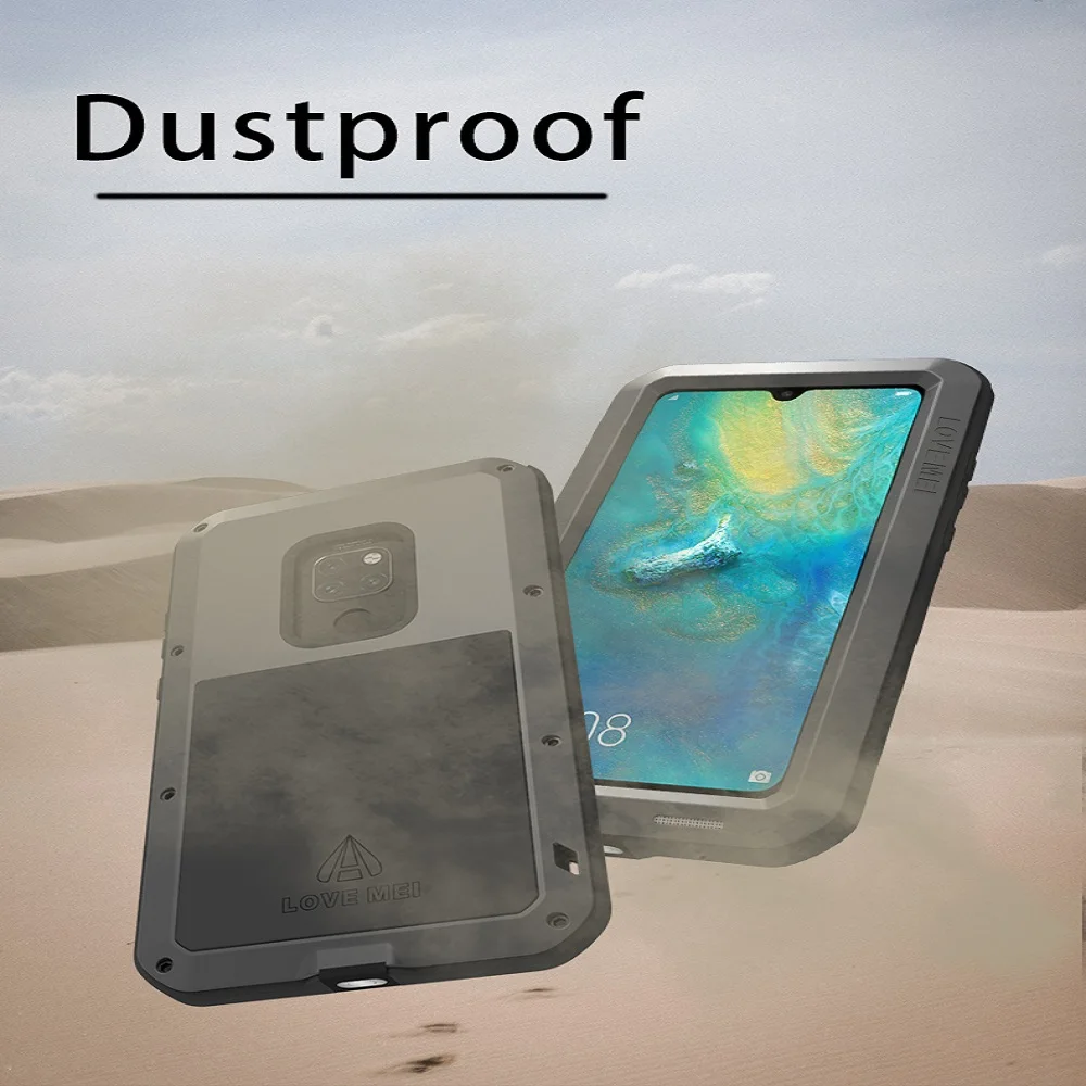 Чехол для Huawei Mate 20 10 9 Pro lite алюминиевый металлический чехол Gorilla Glass улицы
