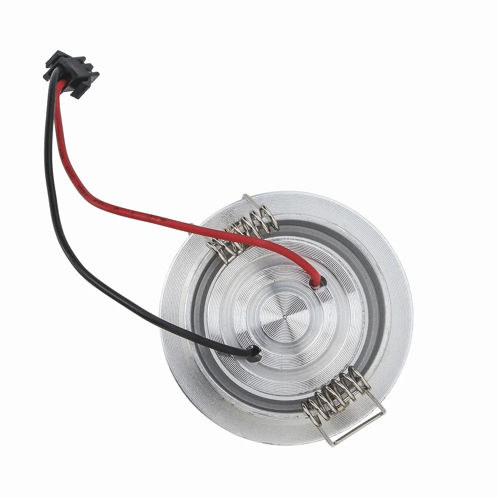 Светодиодный светильник вспышка 3 Вт Мини светодиодный встраиваемый круглый