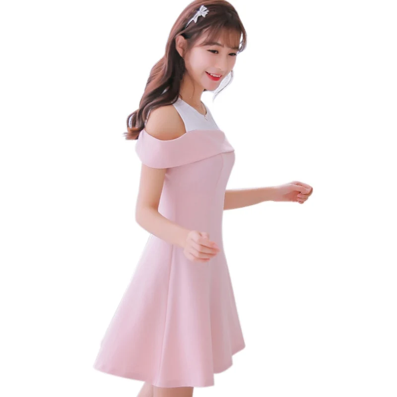Корейское летнее платье женская одежда милое тонкое шоу без рукавов с открытыми