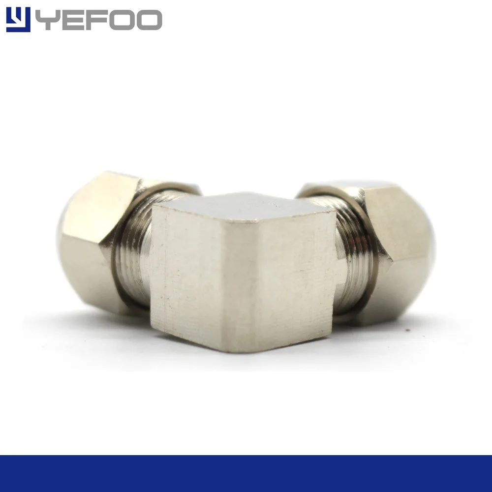 1 шт. высокое качество трахеи замок женский карты разъем локоть пробка правый