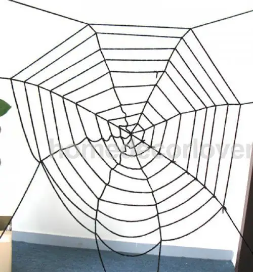 6 футов Гигантский черный плюшевый Паук Паутина Хэллоуин реквизит для украшения