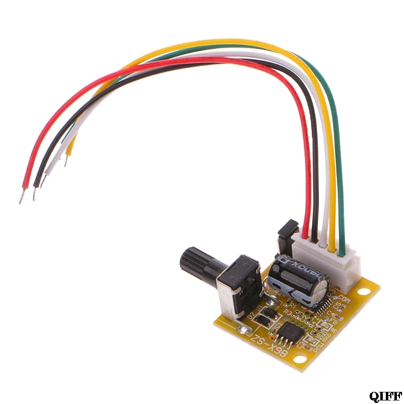 DC 5 V-12 V 2A 15W Бесщеточный Регулятор скорости двигателя без зала BLDC плата драйвера Mar28