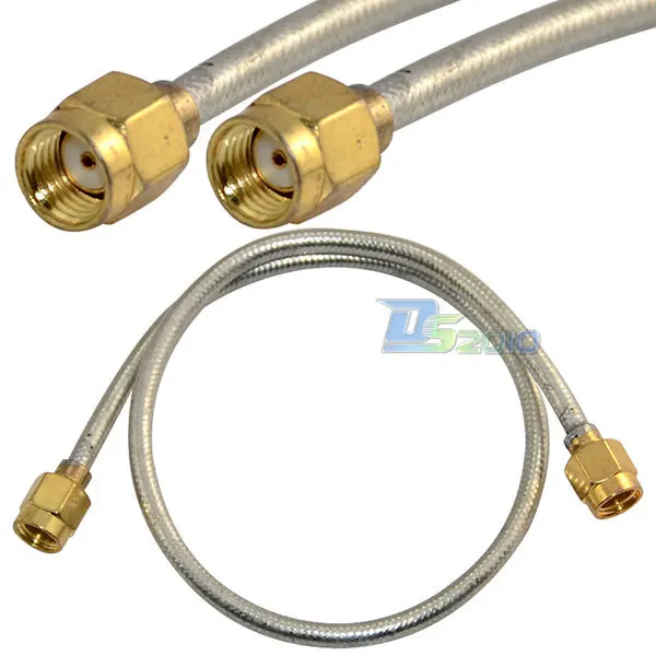 30 см RF Pigtail RP SMA Штекерный полу жесткий кабель RG402 M M|rp-sma male|rp-sma rp-smarp-sma pigtail |