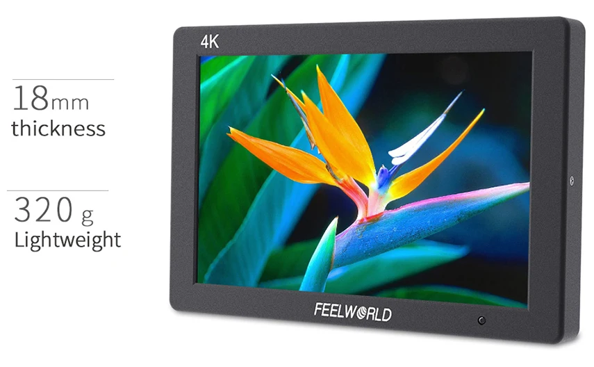 Feelworld T7 7 дюймов на камеру поле DSLR монитор 4K HDMI ультра Full HD 1920x1200 ЖК ips дисплей портативный для камеры sony Nikon