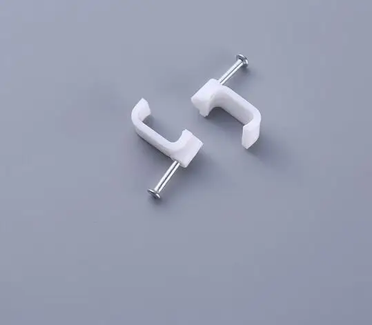 100 шт. 9 мм квадратный провод для кабеля настенные винтовые зажимы Кабельные