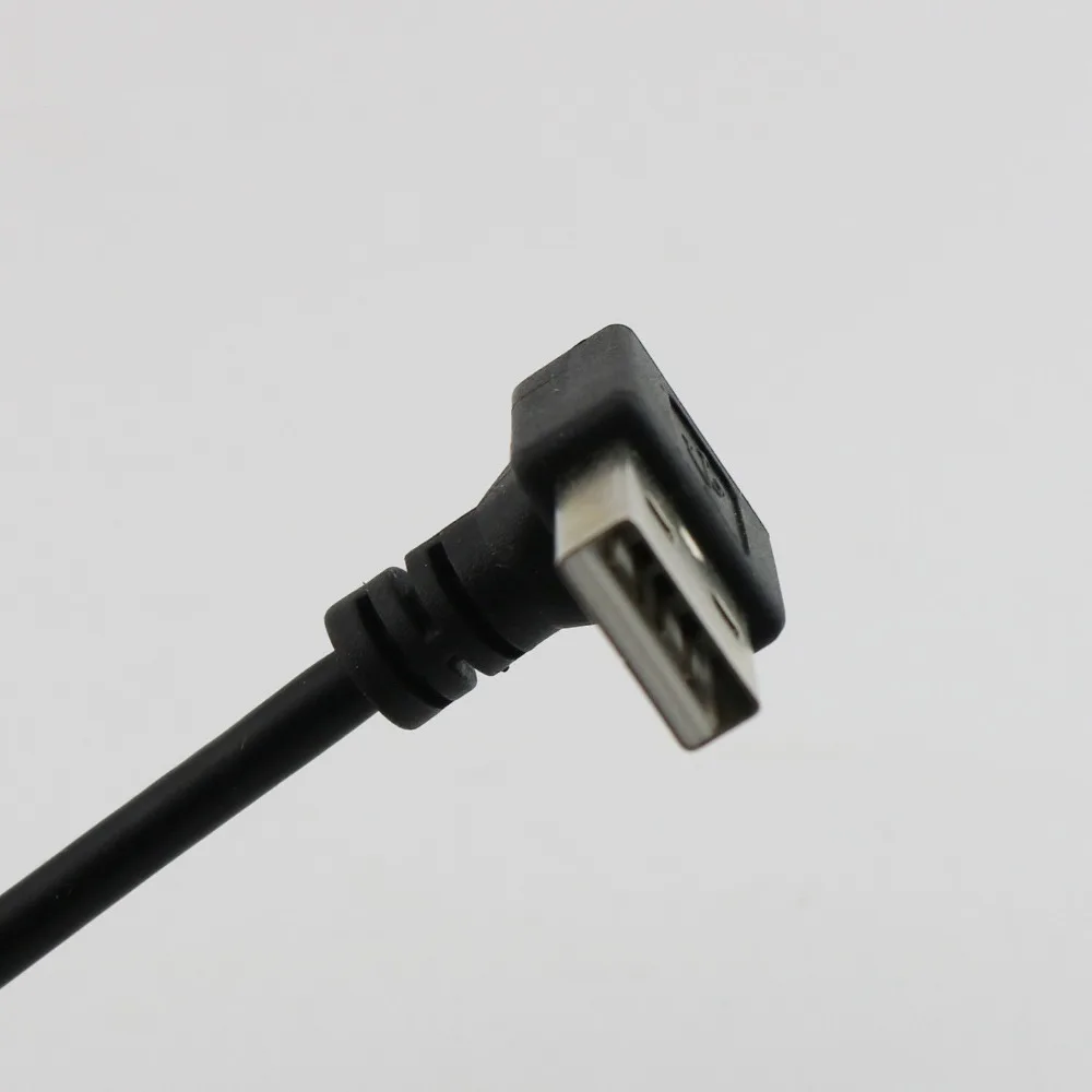 3 шт. Кабель-адаптер для зарядки и передачи данных USB 2 0 типа A папа под углом 25 см |
