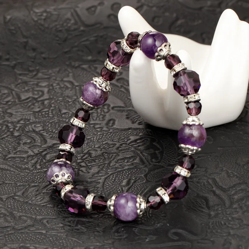 2018 Новая мода бисером для мужчин браслеты простой классический камень