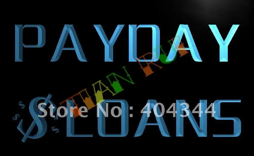 

LB060- Payday Loans Enseigne Lumineuse LED Neon Light Sign