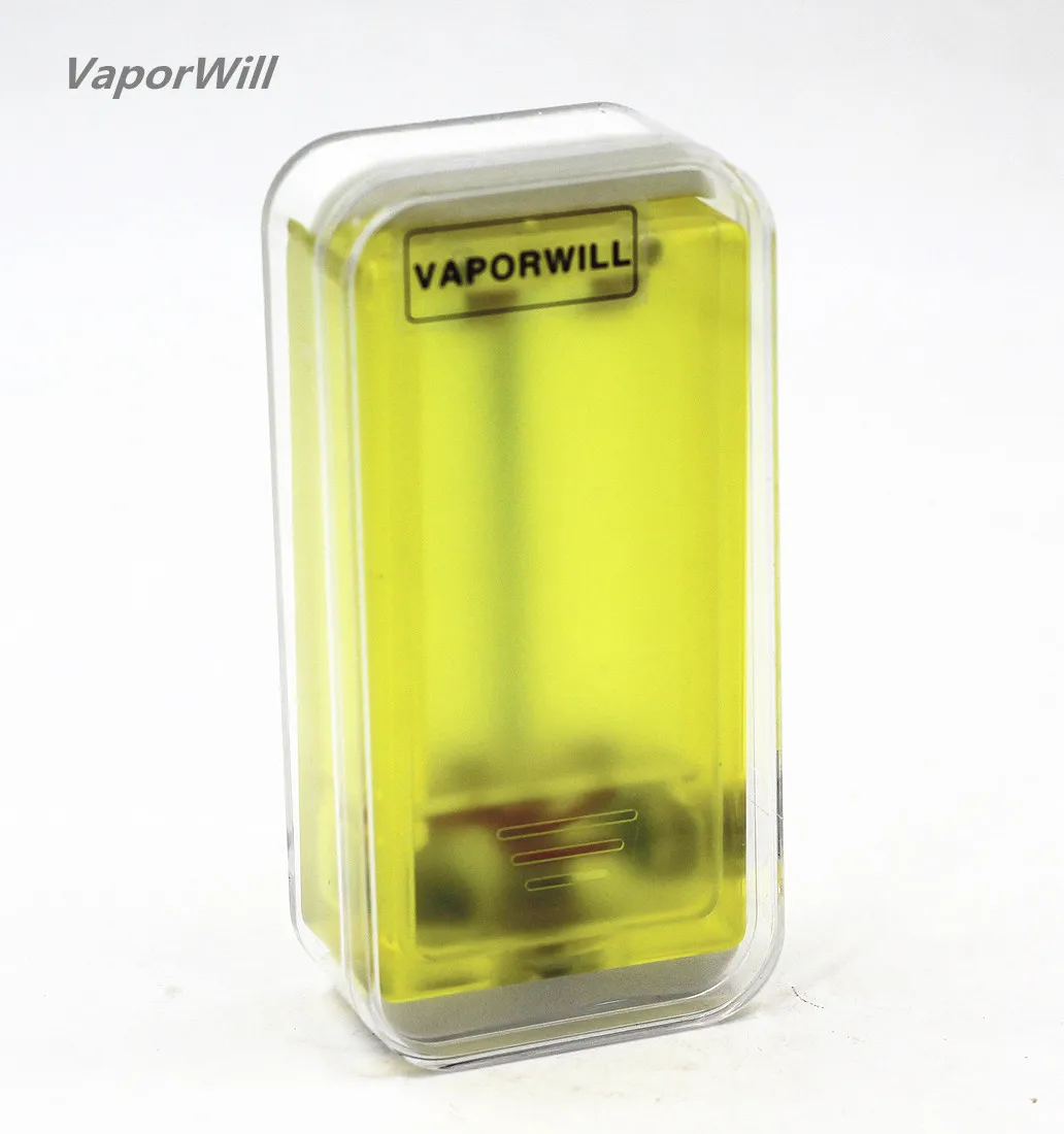 Чистый АБС-пластик нерегулируемый модуль коробка механический мод Мощность 2*18650