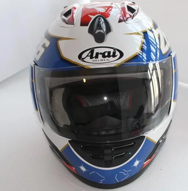 ARAI RX-7 высокого качества Полный шлем мотоцикла. Ветрозащитный Теплый гоночный шлем, Capacete - Цвет: 2